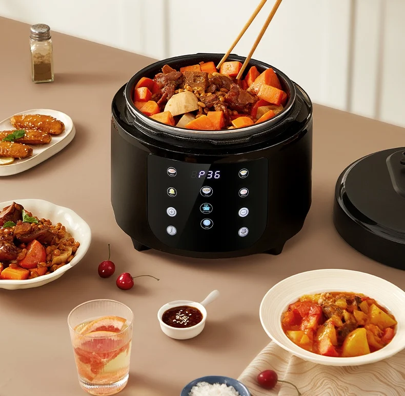 Pressure Cooker Home Use 5L Power Pressure Cooker Kitchen Equipment Multi-Functional Electric Pressure Rice Cooker
Pressure Cooker Home Use 5L Power Pressure Cooker Kitchen Equipment Multi-Functional Electric Pressure Rice Cooker
