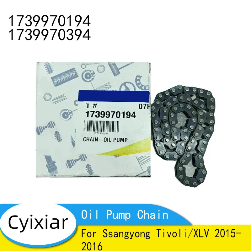 Brand New Genuine Oil Pump Chain For Ssangyong Tivoli/XLV 2015-2016 #1739970194 1739970394
Brand New Genuine Oil Pump Chain For Ssangyong Tivoli/XLV 2015-2016 #1739970194 1739970394