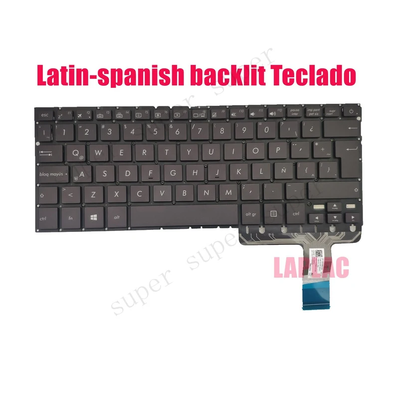 SSS+ Latin-Spanish backlit keyboard for Asus UX330U/UX330UA/UX330UAK Teclado
SSS+ Latin-Spanish backlit keyboard for Asus UX330U/UX330UA/UX330UAK Teclado