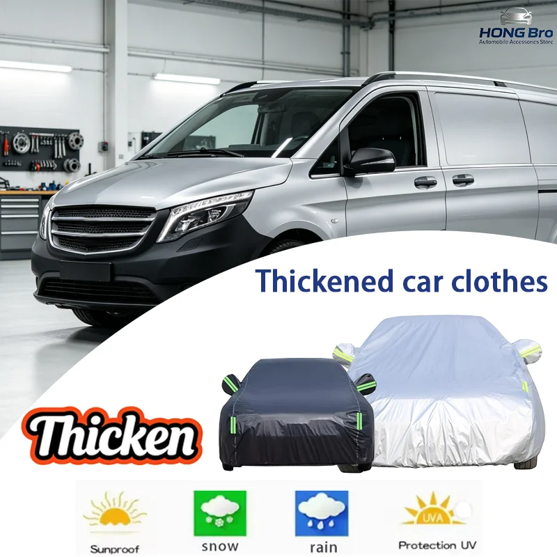 For Mercedes Benz Vito Viano W639 W447 Full Car Cover Outdoor Sun Shade Anti-UV, Waterproof, Snow Rain Protection Auto Cover
For Mercedes Benz Vito Viano W639 W447 Full Car Cover Outdoor Sun Shade Anti-UV, Waterproof, Snow Rain Protection Auto Cover