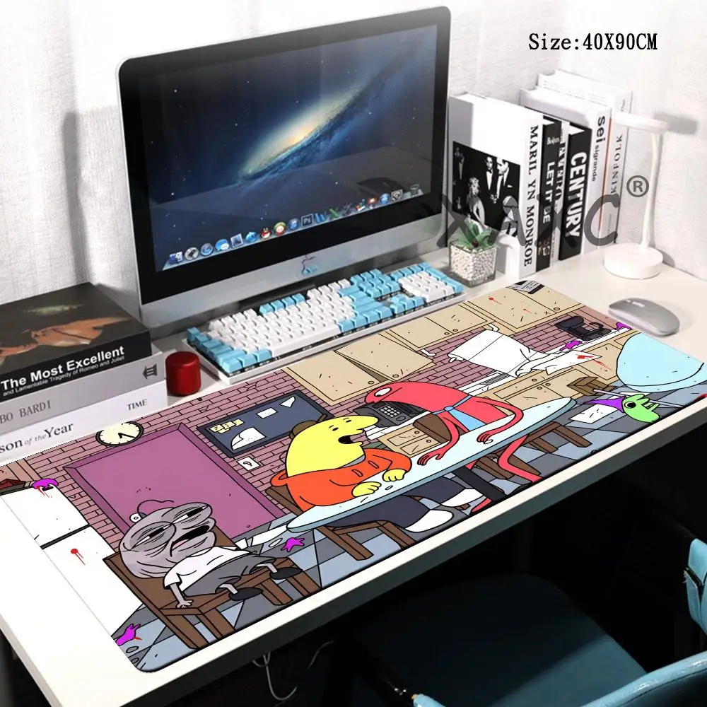 HYBXAXC artoon S-miling F-riends Mouse Pad Non-slip Rubber Computer Mat Gamer Balance Decoracion Deskmat Laptop Office Large
HYBXAXC artoon S-miling F-riends Mouse Pad Non-slip Rubber Computer Mat Gamer Balance Decoracion Deskmat Laptop Office Large