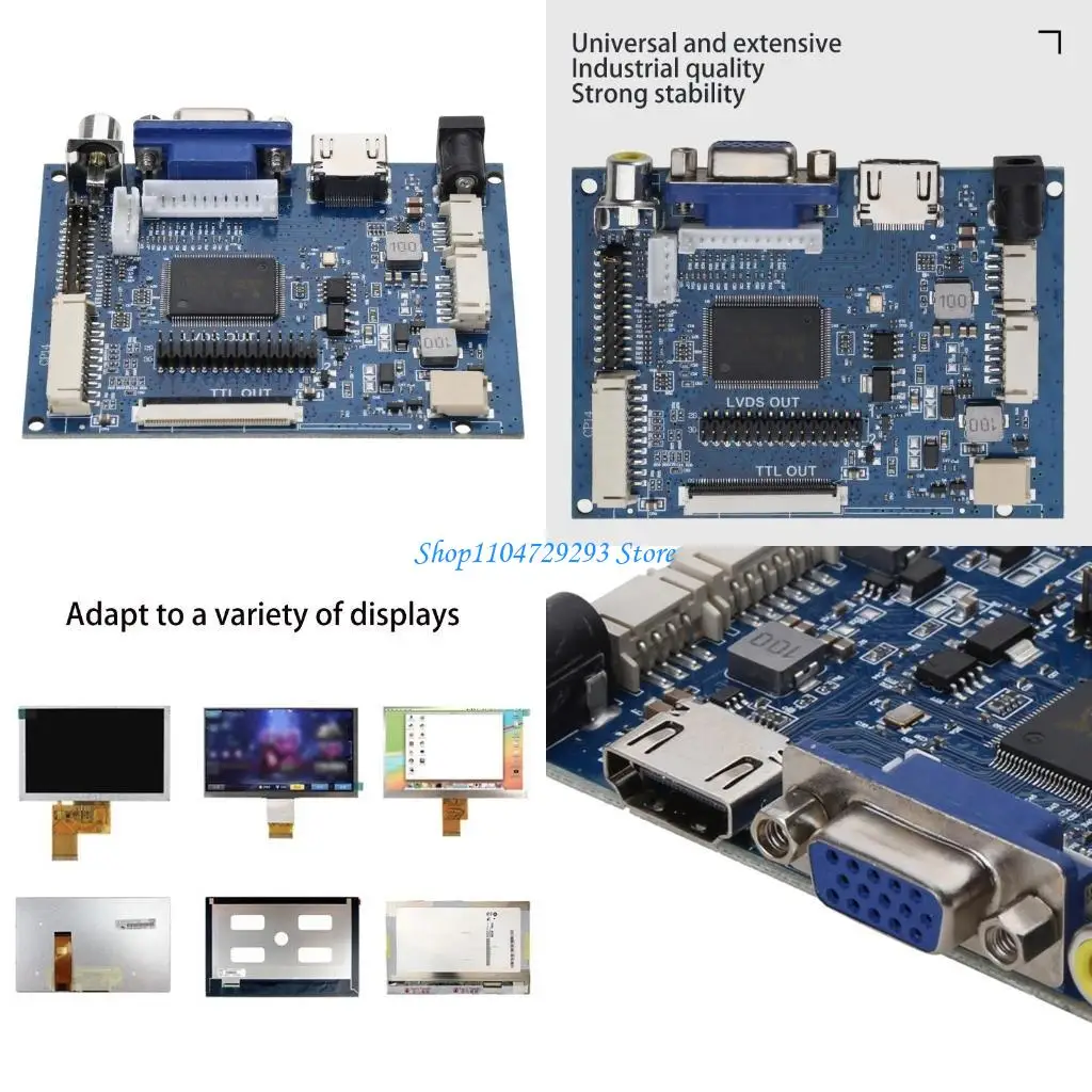 Y2GD 7/8 Inch LCD Screen 50pin TTL LVDS Control Board Support AT070TN90 /92/94 Driver
Y2GD 7/8 Inch LCD Screen 50pin TTL LVDS Control Board Support AT070TN90 /92/94 Driver