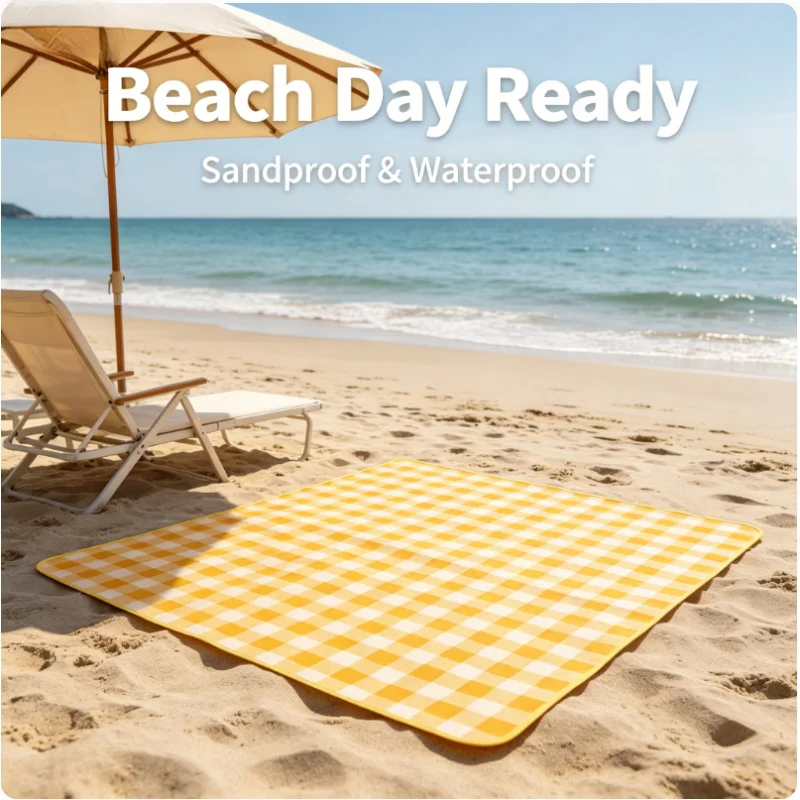 Ins Style Outdoor Camping Blanket Waterproof Moisture Proof Wear Resistant Fabric Portable Foldable Travel Picnic Ground Mat
Ins Style Outdoor Camping Blanket Waterproof Moisture Proof Wear Resistant Fabric Portable Foldable Travel Picnic Ground Mat