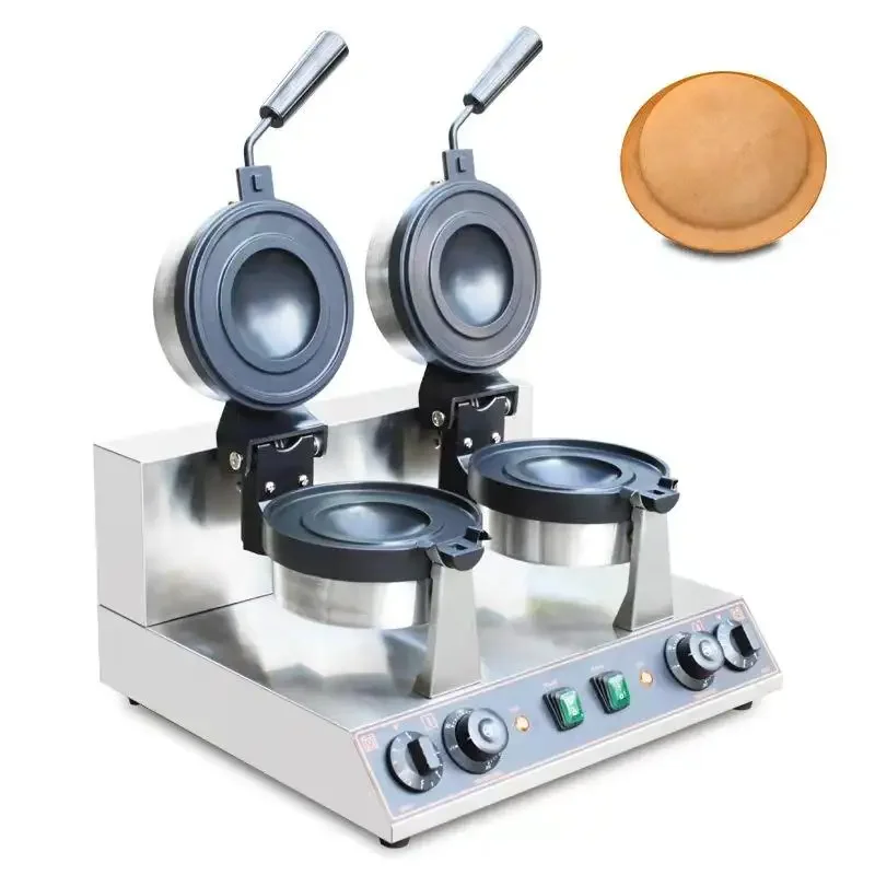 Electric Double Head Ice Cream Hamburger Press Machine Ufo Burger Maker Machine for Commercial Snack Food
Electric Double Head Ice Cream Hamburger Press Machine Ufo Burger Maker Machine for Commercial Snack Food