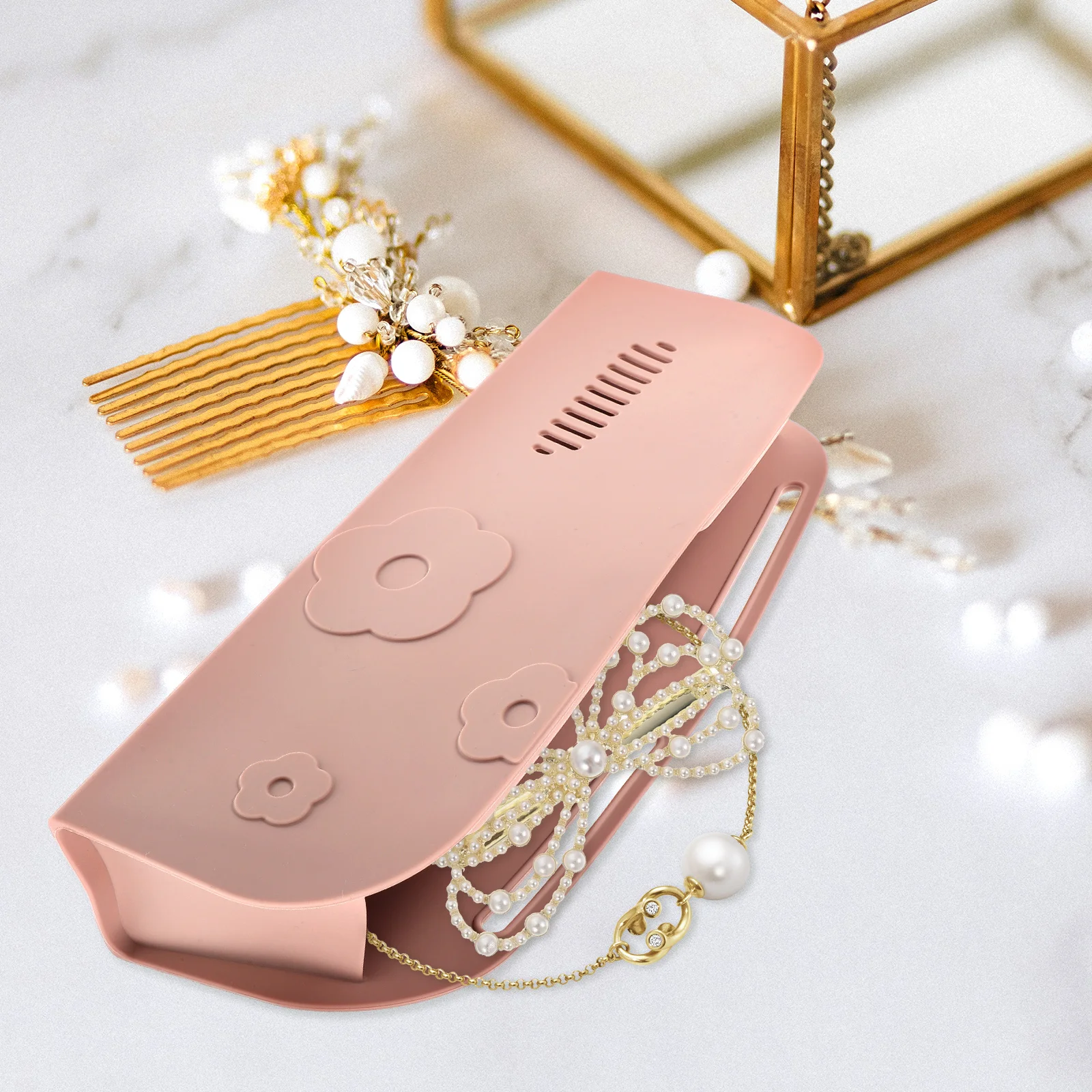 Silicone Makeup Brush Bag Large Capacity Portable Container Travel Brush Organizer Pouch Portable Pouch
Silicone Makeup Brush Bag Large Capacity Portable Container Travel Brush Organizer Pouch Portable Pouch