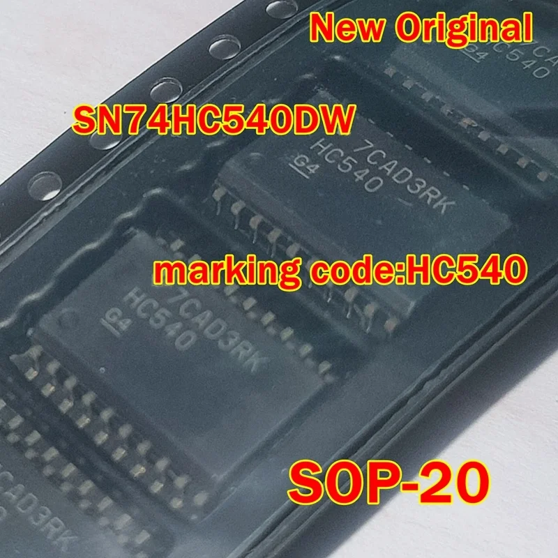 1pcs to 100pcs SN74HC540DWR SN74HC540DW New Original SOP-20 marking code:HC540 Eight-way buffer/line driver
1pcs to 100pcs SN74HC540DWR SN74HC540DW New Original SOP-20 marking code:HC540 Eight-way buffer/line driver