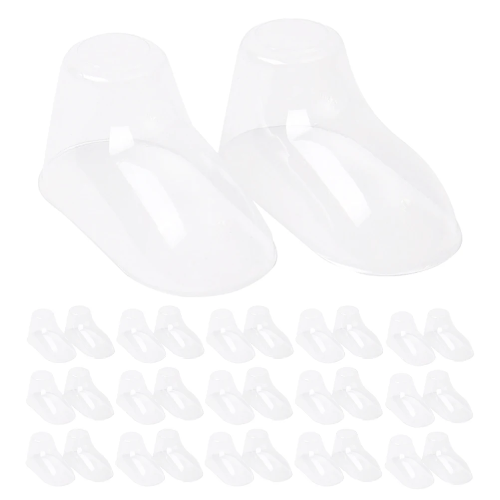 50pcs Baby Sock Mold Transparent PVC Molds 8cm Toddler Shoes Display Stands Infant Foot Models Storage
50pcs Baby Sock Mold Transparent PVC Molds 8cm Toddler Shoes Display Stands Infant Foot Models Storage