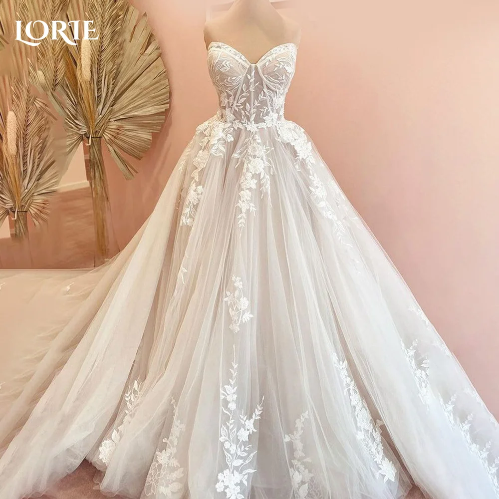 LORIE Empire Lace Mermaid Wedding Dresses A-Line V Neck Appliques Princess Bridal Gown Backless Bride Dress Customized Party Gow
LORIE Empire Lace Mermaid Wedding Dresses A-Line V Neck Appliques Princess Bridal Gown Backless Bride Dress Customized Party Gow