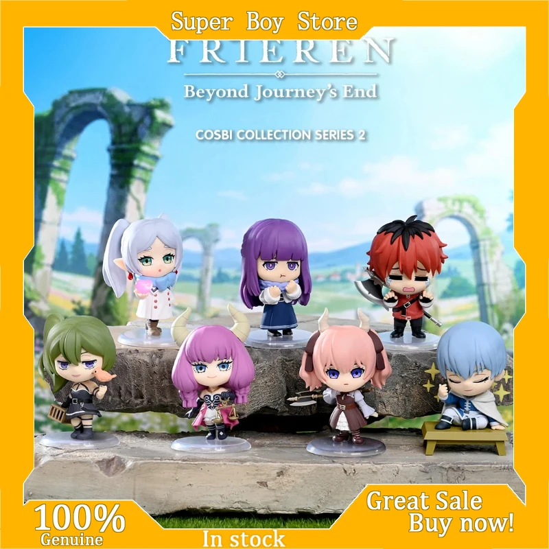 Hot Toys Cosbi Frieren Beyond Journey End V2 Series Blind Box Mini Collectible Figurine Desktop Ornament Anime Gift Collectors
Hot Toys Cosbi Frieren Beyond Journey End V2 Series Blind Box Mini Collectible Figurine Desktop Ornament Anime Gift Collectors