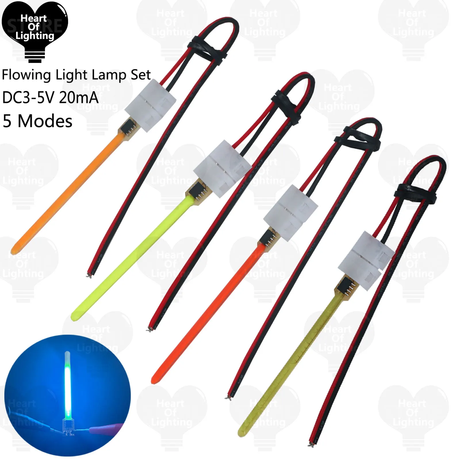 15sets of COB streamer light atmosphere DC3-5V 20mA combination set, ice blue and various colors, DIYatmosphere party decoration
15sets of COB streamer light atmosphere DC3-5V 20mA combination set, ice blue and various colors, DIYatmosphere party decoration