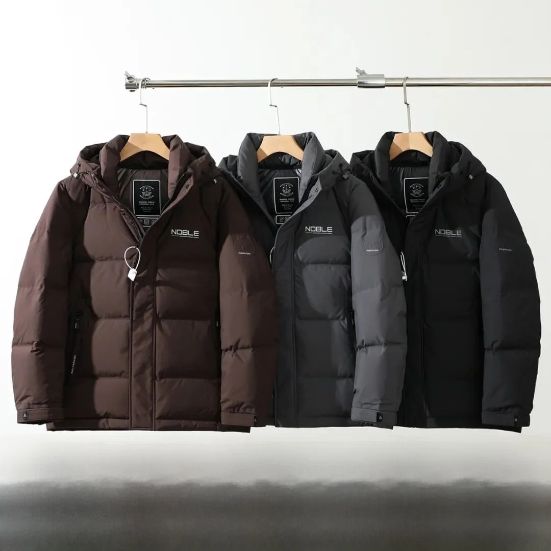 Warm Du down Jaet Men's Hooded Polyester Fiber 90 White Du Feather Thi Autumn Winter Faionable Casual Sle Zipper ...
Warm Du down Jaet Men's Hooded Polyester Fiber 90 White Du Feather Thi Autumn Winter Faionable Casual Sle Zipper ...