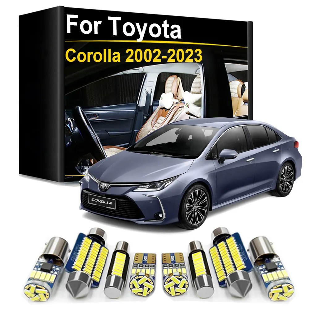 Interior LED Dome Map Reading Trunk Light Kit For Toyota Corolla 2002- 2016 2018 2019 2020 2021 2022 2023 Accessories Canbus
Interior LED Dome Map Reading Trunk Light Kit For Toyota Corolla 2002- 2016 2018 2019 2020 2021 2022 2023 Accessories Canbus