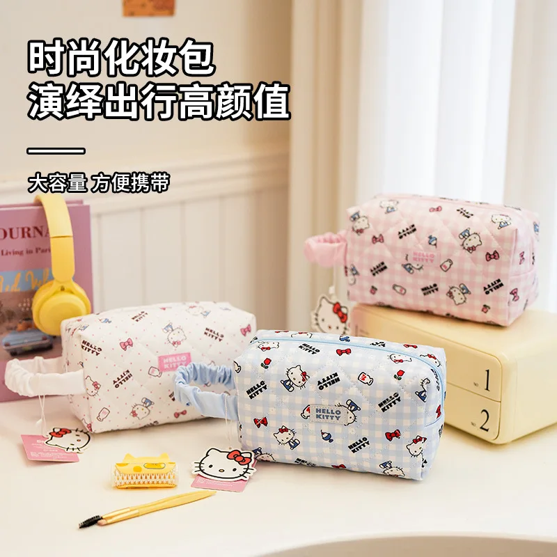 Sanrio Hello Kitty косметичка большой емкости минимальный дизайн ручная сумка для туалетных принадлежностей портативная дорожная сумка для хранения подарок для девочки
Sanrio Hello Kitty косметичка большой емкости минимальный дизайн ручная сумка для туалетных принадлежностей портативная дорожная сумка для хранения подарок для девочки