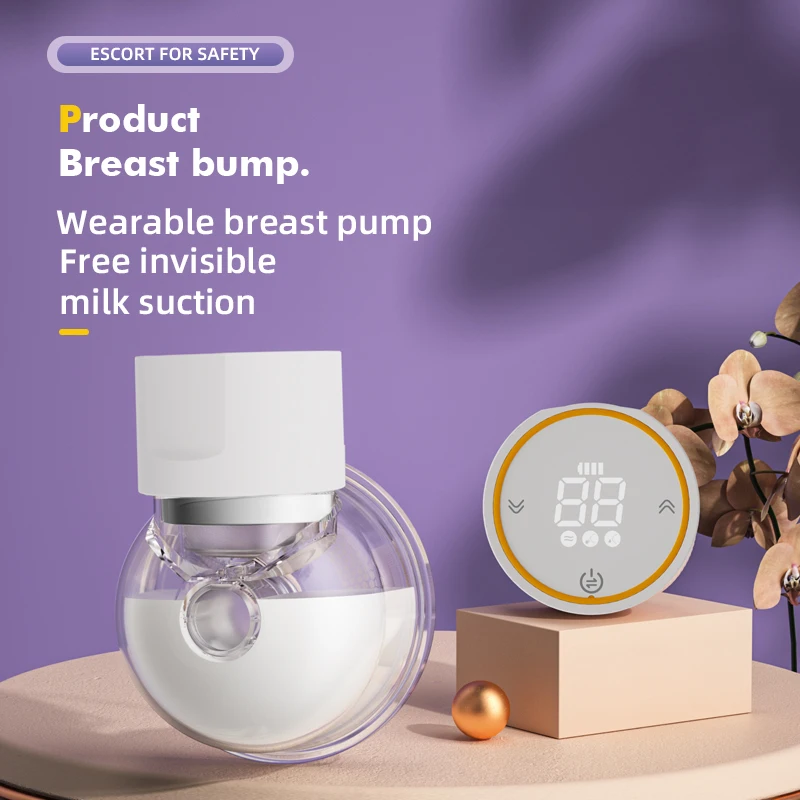 Wearable Breast Pump Automatic Smart Expression Ultra Quiet Built-in Bra Essential for Working Moms
Wearable Breast Pump Automatic Smart Expression Ultra Quiet Built-in Bra Essential for Working Moms