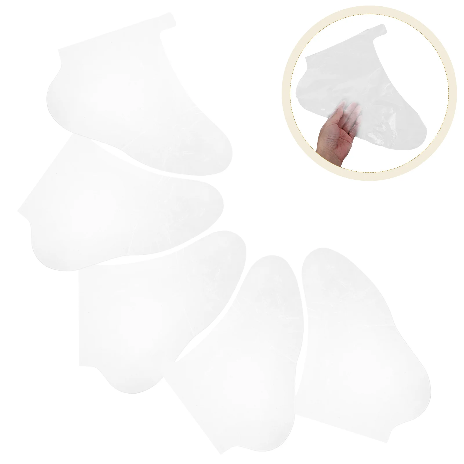 100pcs Waterproof Foot Covers Anti Shoe Socks Moisturizing Feet Care Booties Plastic Footwear for Home Travel
100pcs Waterproof Foot Covers Anti Shoe Socks Moisturizing Feet Care Booties Plastic Footwear for Home Travel