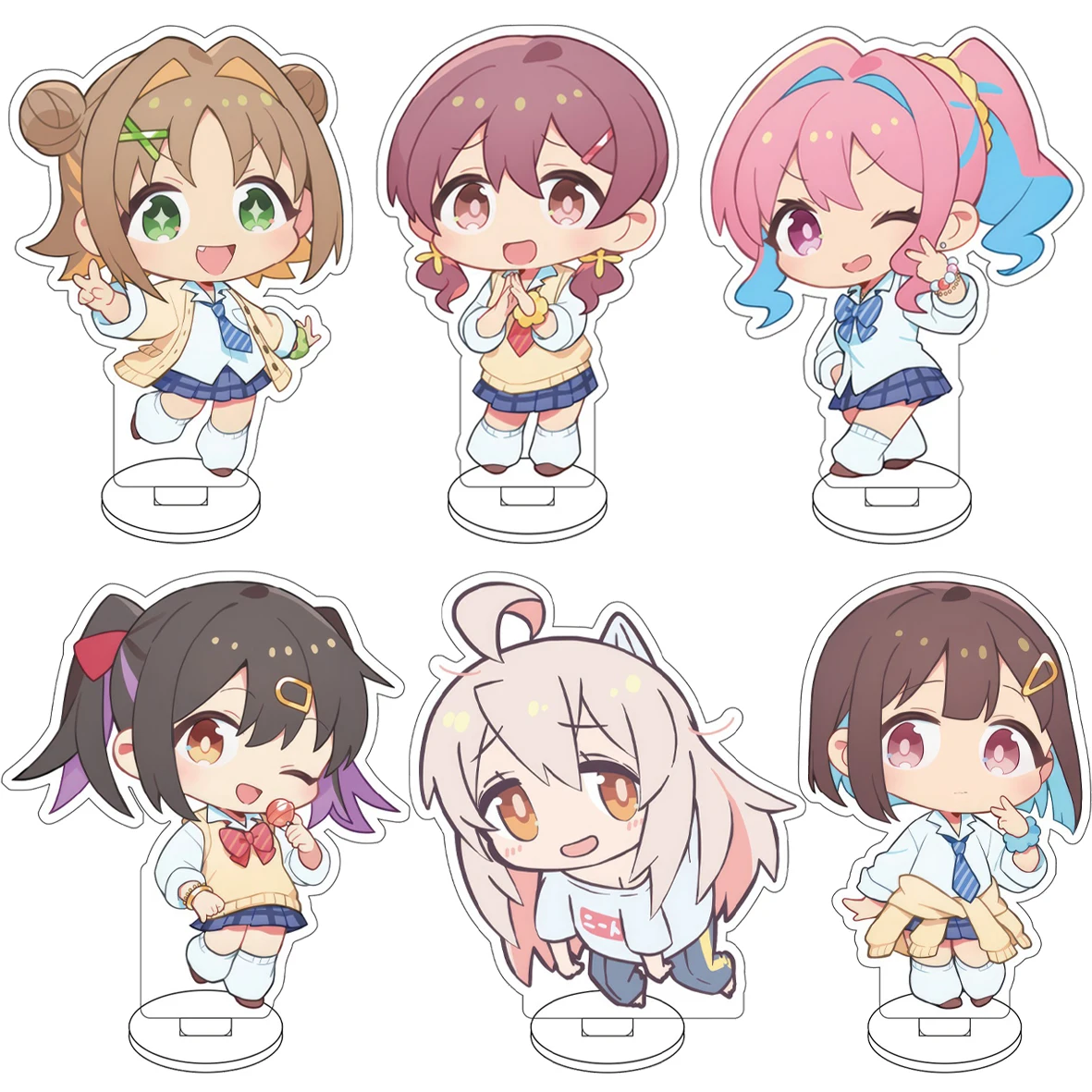 Anime Onimai: I'm Now Your Sister! Oyama Mahiro Oyama Mihari Hozuki Kaede Cos 10CM Acrylic Figure Stand Cute Ornaments Gifts
Anime Onimai: I'm Now Your Sister! Oyama Mahiro Oyama Mihari Hozuki Kaede Cos 10CM Acrylic Figure Stand Cute Ornaments Gifts
