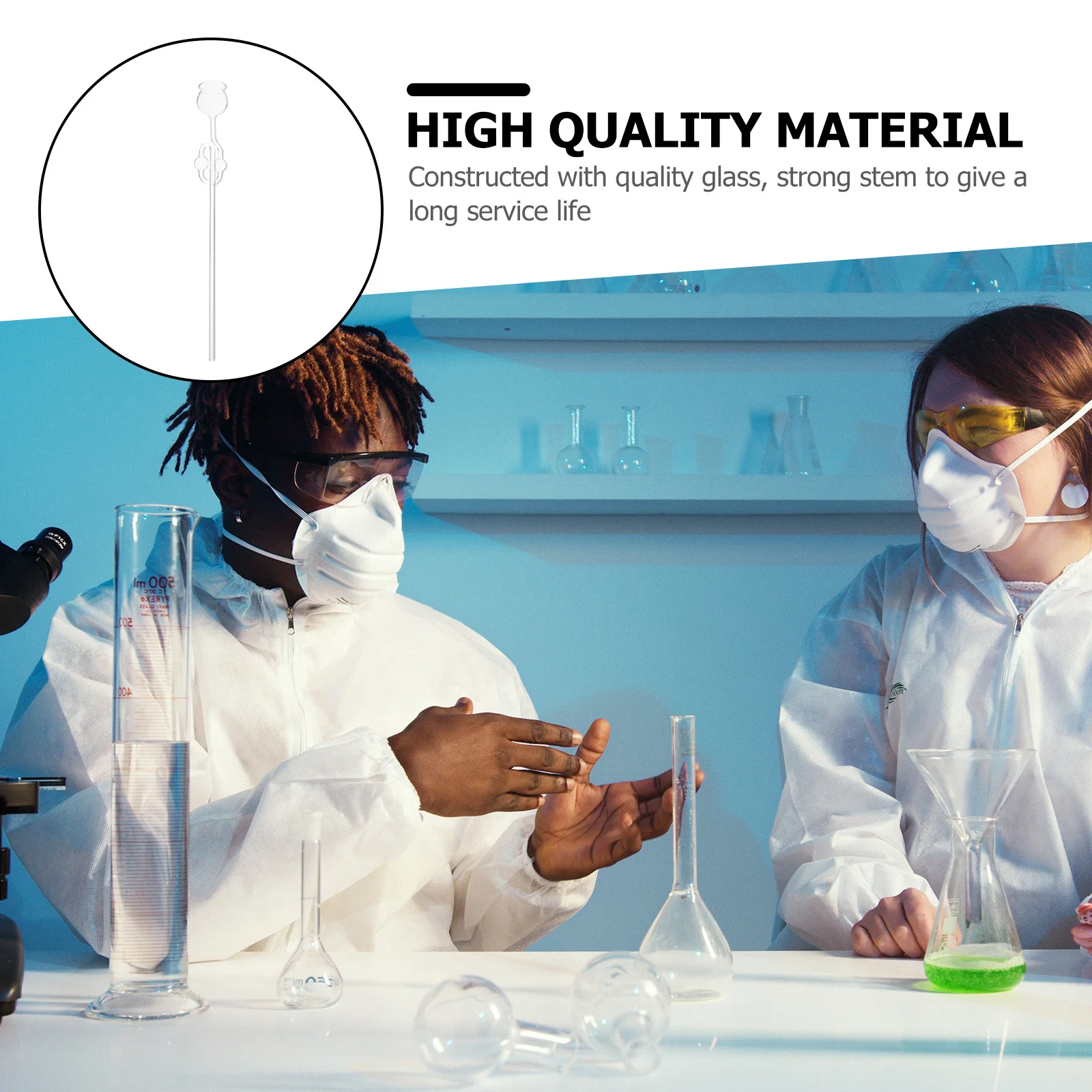 2Pcs Scientific Long Glass Safety Funnel Clear Borosilicate Funnel for School Lab Filling Small Liquids Transfer
2Pcs Scientific Long Glass Safety Funnel Clear Borosilicate Funnel for School Lab Filling Small Liquids Transfer