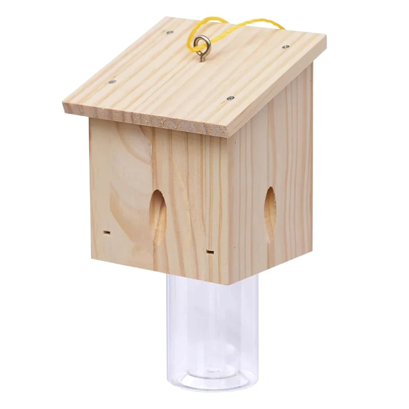 Natural Hanging Wooden Bee Trap Pentagonal Rooftop Bee Trap Hanging Wooden Insect Trap
Natural Hanging Wooden Bee Trap Pentagonal Rooftop Bee Trap Hanging Wooden Insect Trap
