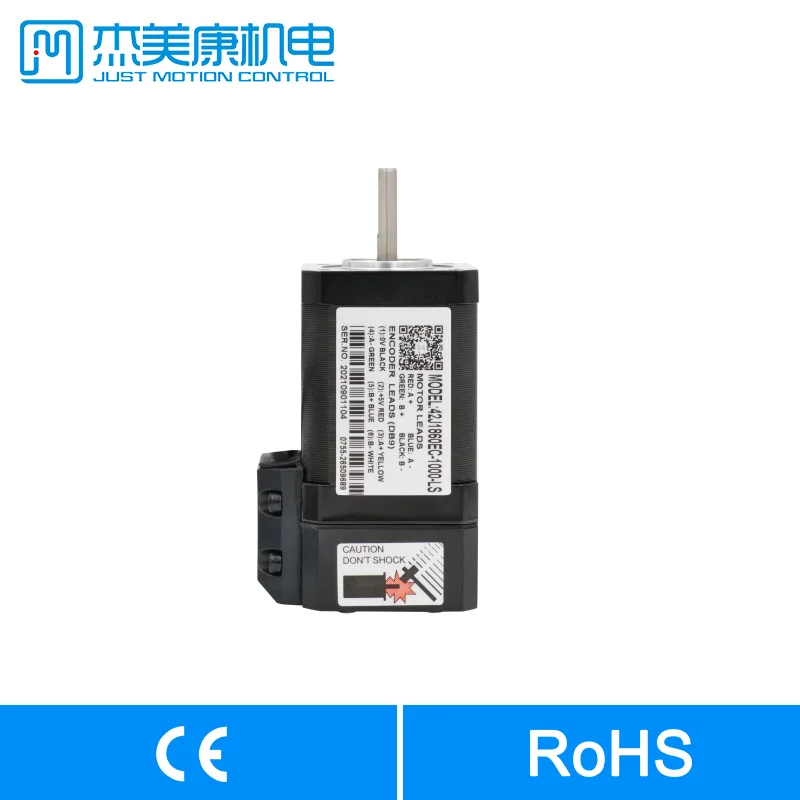 42J1860EC-1000-LS Nema17 2A 0.68N.m 2 Phase Closed Loop Step Motor for Cnc Engraving Machine 3d Printer 
42J1860EC-1000-LS Nema17 2A 0.68N.m 2 Phase Closed Loop Step Motor for Cnc Engraving Machine 3d Printer