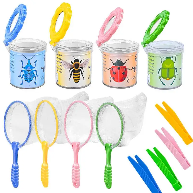 3Pcs Outdoor Exploration Children's Insect Observation Box Tadpole Insect Collection Box Clip Catching Butterfly Feeding Box
3Pcs Outdoor Exploration Children's Insect Observation Box Tadpole Insect Collection Box Clip Catching Butterfly Feeding Box