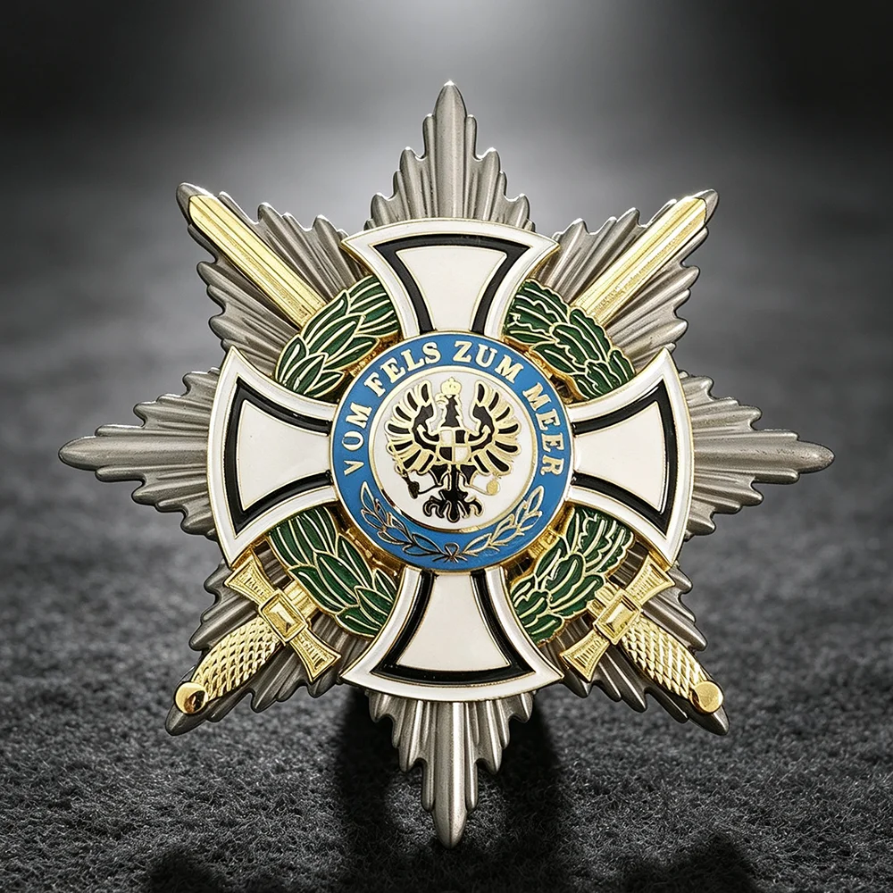 Germany Prussia Royal Cross Pin Badge History Bcollection Badge Medal
Germany Prussia Royal Cross Pin Badge History Bcollection Badge Medal