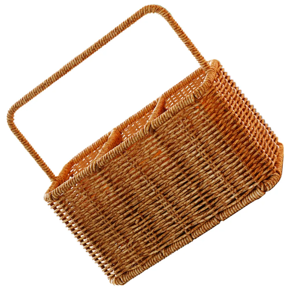 Portable Woven Cutlery Storage Organizer Basket For Kitchen Silverware Holder Utensil Organizer Countertop Tabletop Small Basket
Portable Woven Cutlery Storage Organizer Basket For Kitchen Silverware Holder Utensil Organizer Countertop Tabletop Small Basket