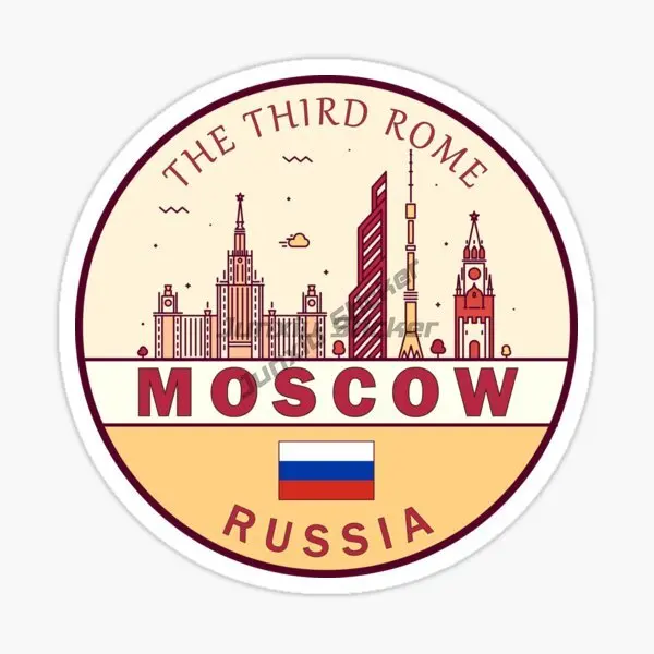 Capital of The Russian Federation MOSCOW Creative Car Stickers Laptop Helmet Vinyl Self-adhesive Decal
Capital of The Russian Federation MOSCOW Creative Car Stickers Laptop Helmet Vinyl Self-adhesive Decal