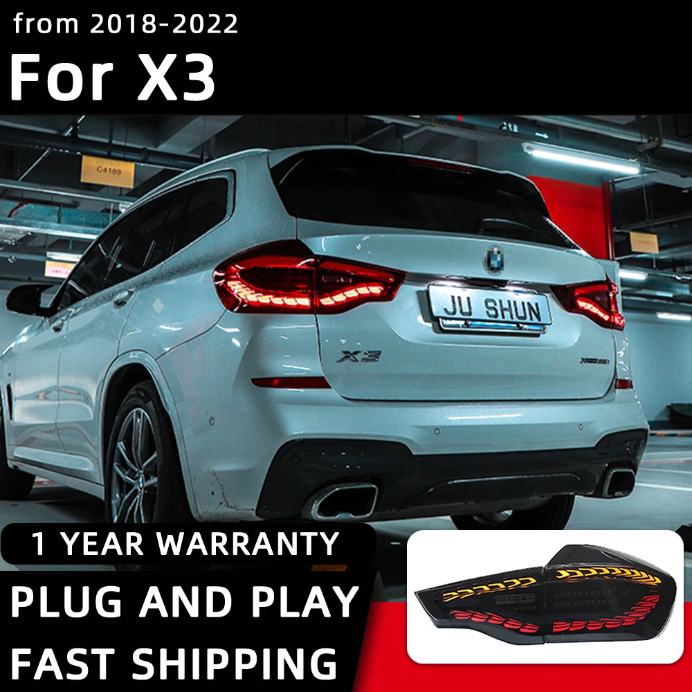 Taillight For BMW X3 LED Taillights 2018-2022 Tail Lamp Car Styling DRL Signal Projector Lens Automotive Accessories Rear light
Taillight For BMW X3 LED Taillights 2018-2022 Tail Lamp Car Styling DRL Signal Projector Lens Automotive Accessories Rear light