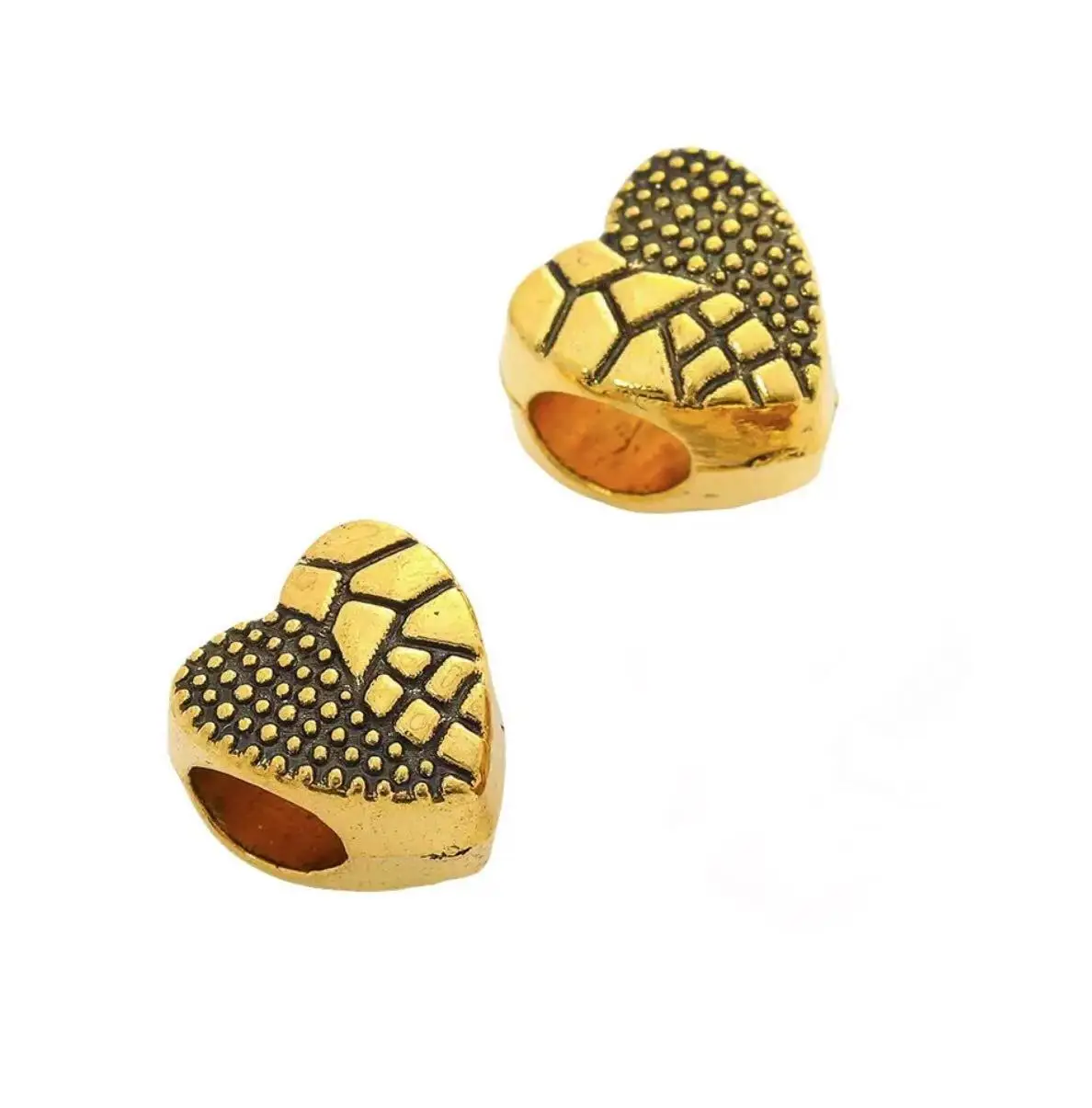 10pcs 9.5*9.5mm , hole 4.7mm Alloy metal heart vintage spacer beads for jewelry handmade HWL2539
10pcs 9.5*9.5mm , hole 4.7mm Alloy metal heart vintage spacer beads for jewelry handmade HWL2539