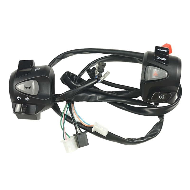 7/8" Handlebar Control Switches Horn Button Starter Turn Fog Light for PCX Replacement Handlebar M76E
7/8" Handlebar Control Switches Horn Button Starter Turn Fog Light for PCX Replacement Handlebar M76E