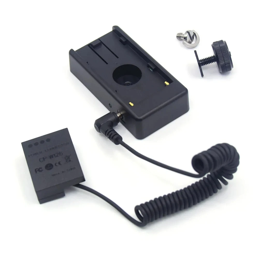 NP-W126 Dummy Battery CP-W126 Coupler NP F970 F960 F750 F550 Mount Plate Power for Fuji X-T100 X-T20 X-PRO2 X-A7 X100F
NP-W126 Dummy Battery CP-W126 Coupler NP F970 F960 F750 F550 Mount Plate Power for Fuji X-T100 X-T20 X-PRO2 X-A7 X100F