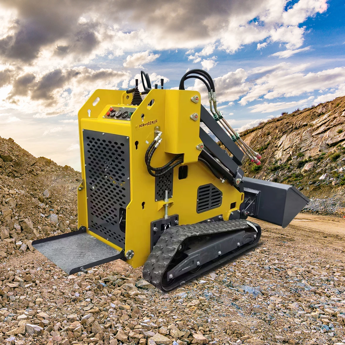 Customized New Construction Machinery 430 Skid Steer Loader Farm And Garden Use Minicargador High Efficiency Mini Attachment
Customized New Construction Machinery 430 Skid Steer Loader Farm And Garden Use Minicargador High Efficiency Mini Attachment