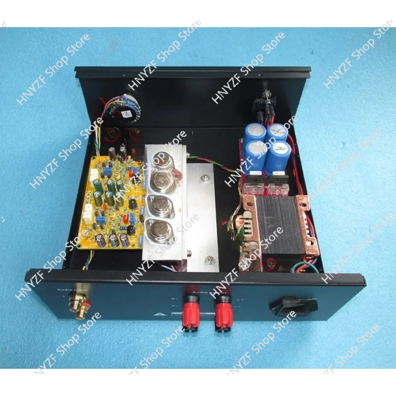 3AD55 germanium tube 20WX2 non-complementary homopolar symmetrical OCL amplifier board discrete component power amplifier
3AD55 germanium tube 20WX2 non-complementary homopolar symmetrical OCL amplifier board discrete component power amplifier
