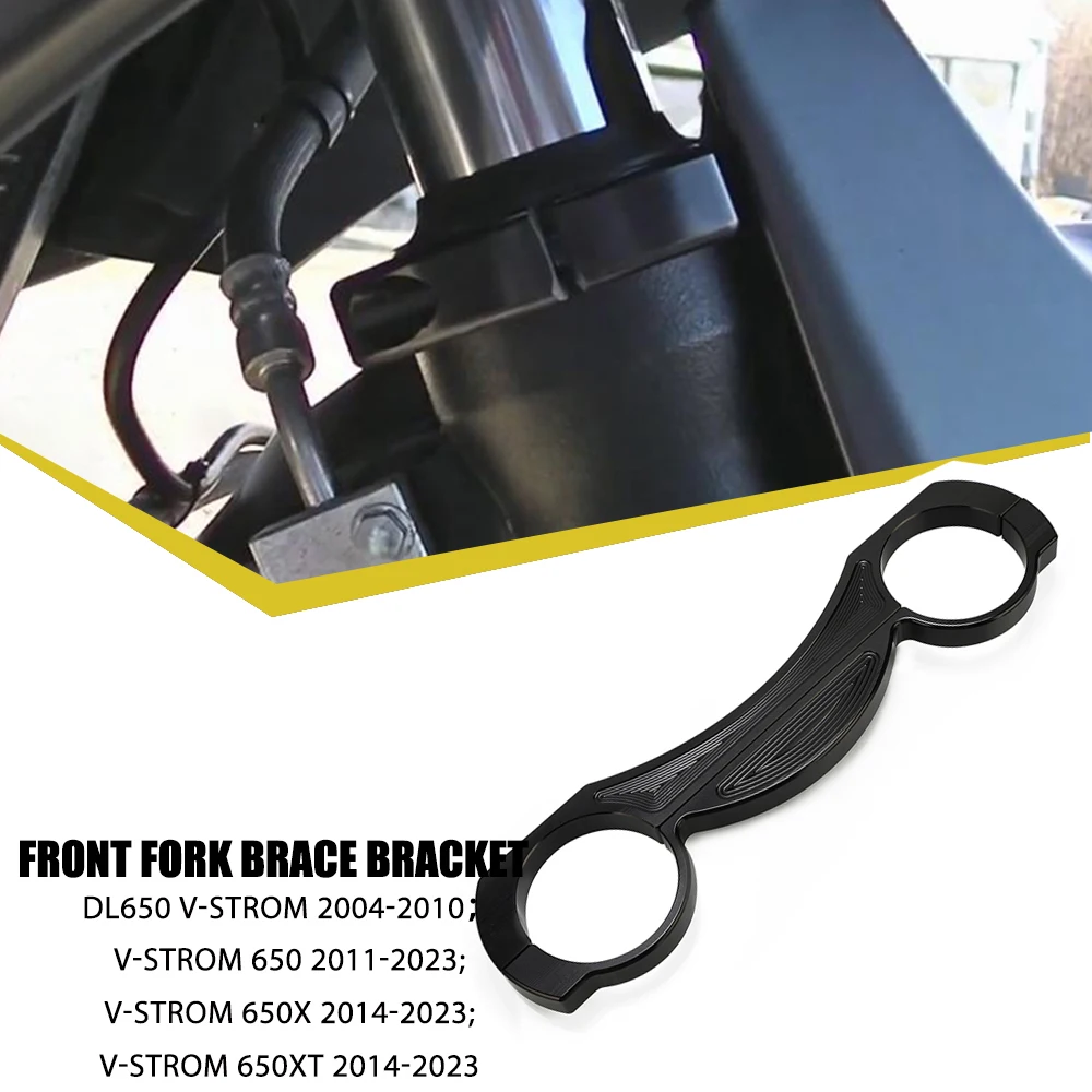 Motorcycle Front Fork Brace Bracket for Suzuki DL650 V strom 650 2004 - 2023 2020 2019 2018 2017 Vstrom 650 DL 650 CNC Aluminum
Motorcycle Front Fork Brace Bracket for Suzuki DL650 V strom 650 2004 - 2023 2020 2019 2018 2017 Vstrom 650 DL 650 CNC Aluminum