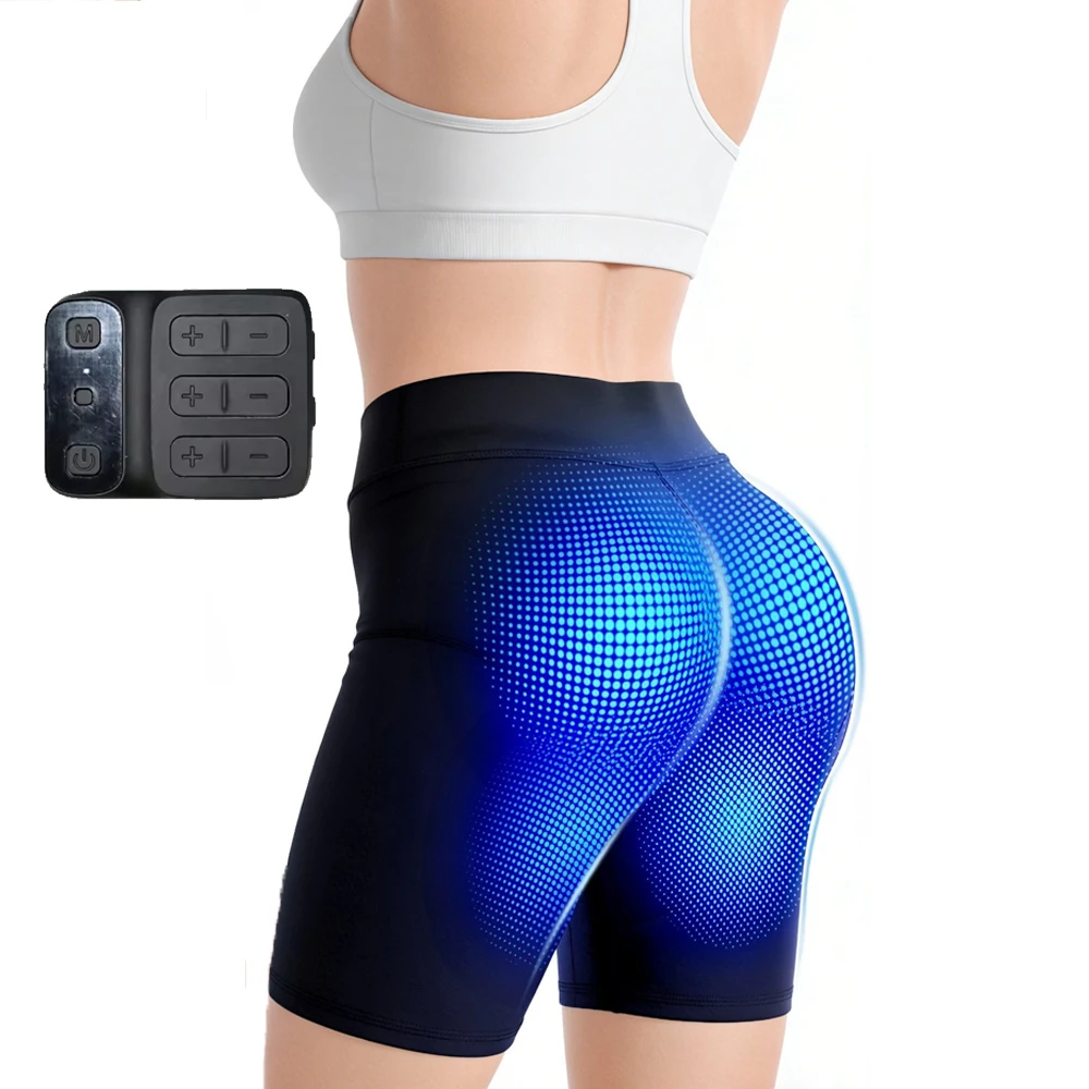EMS Workout Shorts Electric Muscle Stimulator Yoga & Fitness Pants for Glutes Abdomen Pelvic Floor Training Body Sculpting Wear
EMS Workout Shorts Electric Muscle Stimulator Yoga & Fitness Pants for Glutes Abdomen Pelvic Floor Training Body Sculpting Wear