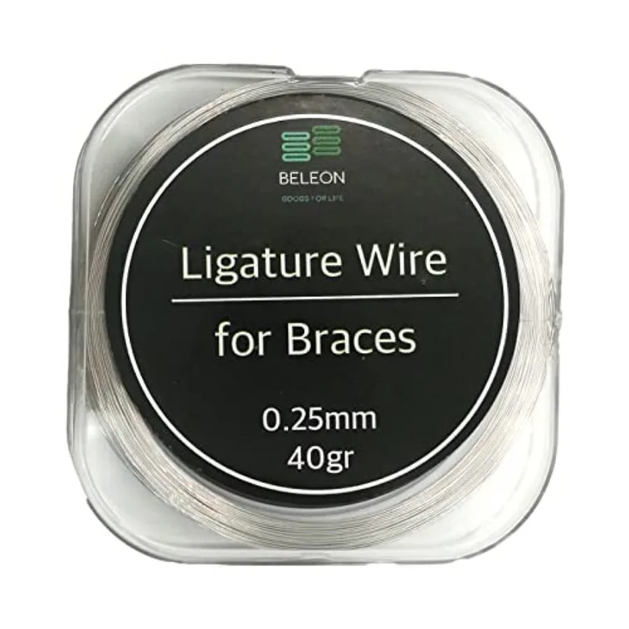 LN Braces Wire Ortic Dental Ligature Wire Braces ome U Stains Steel 40g 0.25mm
LN Braces Wire Ortic Dental Ligature Wire Braces ome U Stains Steel 40g 0.25mm