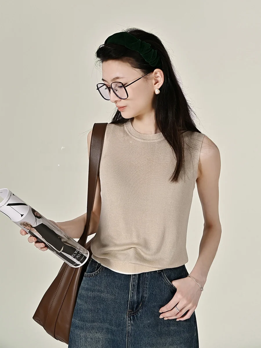 XALI Unique ort Sve Knitwear Women's Summer Base Layer Inner Wear Special ort Vest Top Faionable Versatile Straight Cut
XALI Unique ort Sve Knitwear Women's Summer Base Layer Inner Wear Special ort Vest Top Faionable Versatile Straight Cut