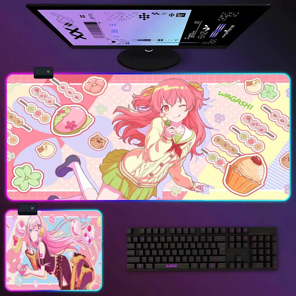 Project Sekai Colorful Stage Mouse Pad RGB Luminous 900X400mm Large Table Mat Non-slip Extra Large Game Office Mouse Pad
Project Sekai Colorful Stage Mouse Pad RGB Luminous 900X400mm Large Table Mat Non-slip Extra Large Game Office Mouse Pad