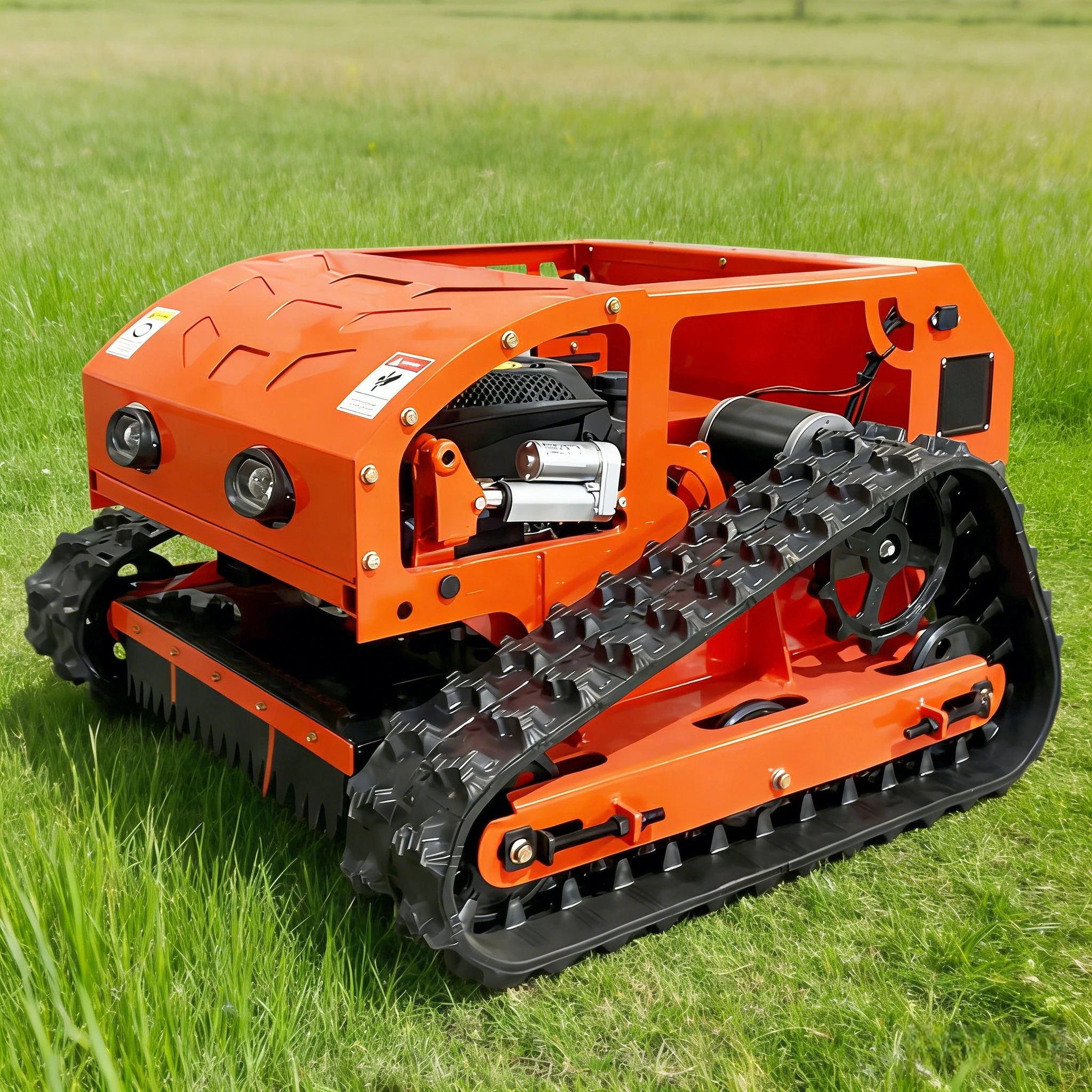 Fast delivery Lawn Mower Customized 550mm Remote Control Crawler Mower Small Robot Grass Cutter self-propelled lawn mower
Fast delivery Lawn Mower Customized 550mm Remote Control Crawler Mower Small Robot Grass Cutter self-propelled lawn mower