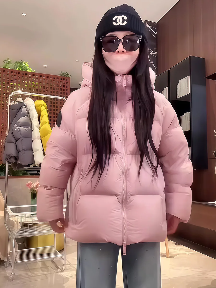 Pink Mid-Length Du down Jaet Women's Winter Small Size Stand Collar Loose 90 White Du Feather Warmth Bread Coat Thi O...
Pink Mid-Length Du down Jaet Women's Winter Small Size Stand Collar Loose 90 White Du Feather Warmth Bread Coat Thi O...