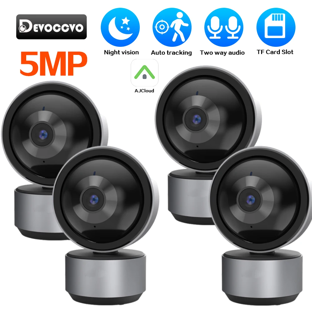 5MP WiFi Baby Monitor PTZ Camera with Indoor Human Tracking Wireless Video Surveillance Camera Two-Way Audio Security Features
5MP WiFi Baby Monitor PTZ Camera with Indoor Human Tracking Wireless Video Surveillance Camera Two-Way Audio Security Features