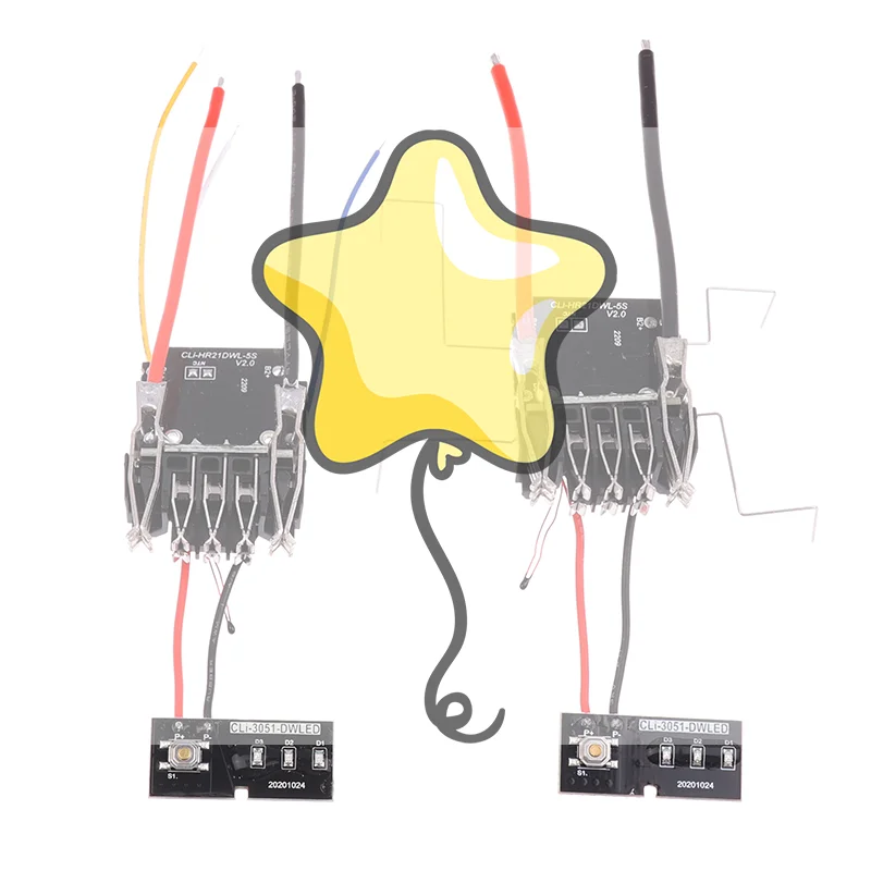 For DCB200 20V Power Tool Plastic Shell Protection Board Li-Ion Battery PCB Charging Protection Circuit Board For 21700
For DCB200 20V Power Tool Plastic Shell Protection Board Li-Ion Battery PCB Charging Protection Circuit Board For 21700