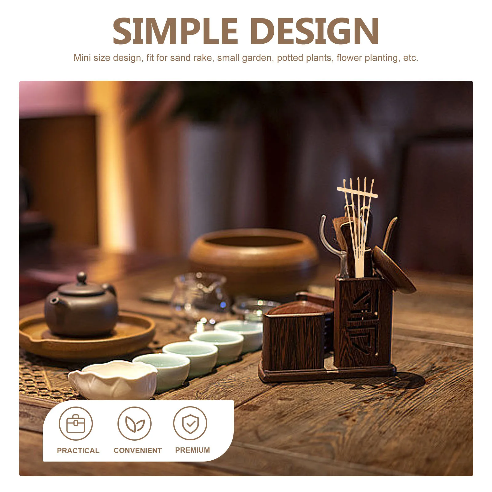 Tea Set Scenery Props Bamboo Rake For Sand Garden Mini Desktop Decor Fengshui Rake Tool Small Planting Accessories
Tea Set Scenery Props Bamboo Rake For Sand Garden Mini Desktop Decor Fengshui Rake Tool Small Planting Accessories