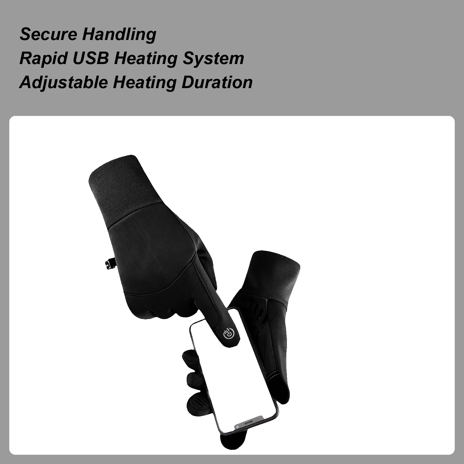 Electric Heating Gloves Plug-in Mittens 1 Pair Screen Touch Winter Thermal Heating Mitts For Skiing Cycling Hiking Commuting Men
Electric Heating Gloves Plug-in Mittens 1 Pair Screen Touch Winter Thermal Heating Mitts For Skiing Cycling Hiking Commuting Men