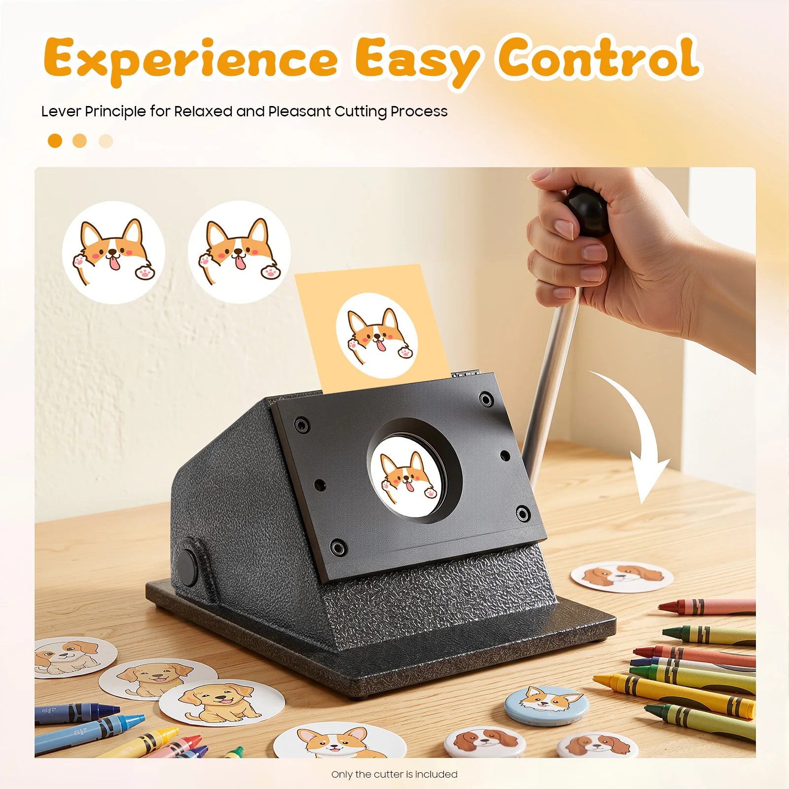 Universal Black Punch Die Cutter 1.9IN Diameter Cutting Easy Operation Fast Cutting For Personalized Badge Medal Production
Universal Black Punch Die Cutter 1.9IN Diameter Cutting Easy Operation Fast Cutting For Personalized Badge Medal Production