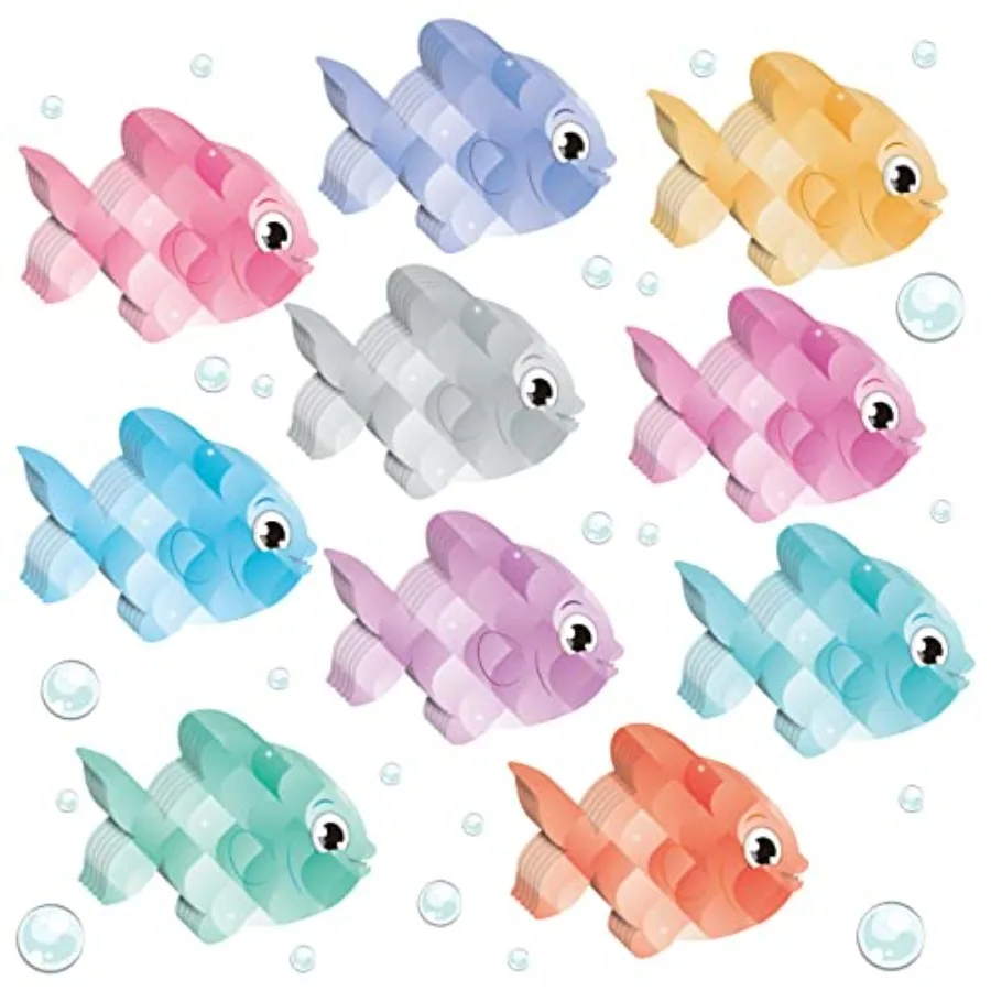 100 Pcs Colorful Fish Cutouts Fish Mini Accents Bulk Ocean Paper Accents Ocean Theme Bulletin Board Decor Summer Classroom Earl
100 Pcs Colorful Fish Cutouts Fish Mini Accents Bulk Ocean Paper Accents Ocean Theme Bulletin Board Decor Summer Classroom Earl
