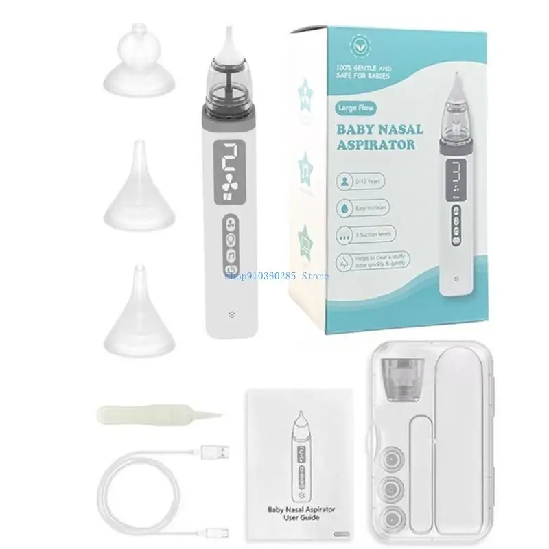 K9FF Safe Nose Suction Tool Comforting Baby Nasal Clearer Easy to Carrying for Baby
K9FF Safe Nose Suction Tool Comforting Baby Nasal Clearer Easy to Carrying for Baby