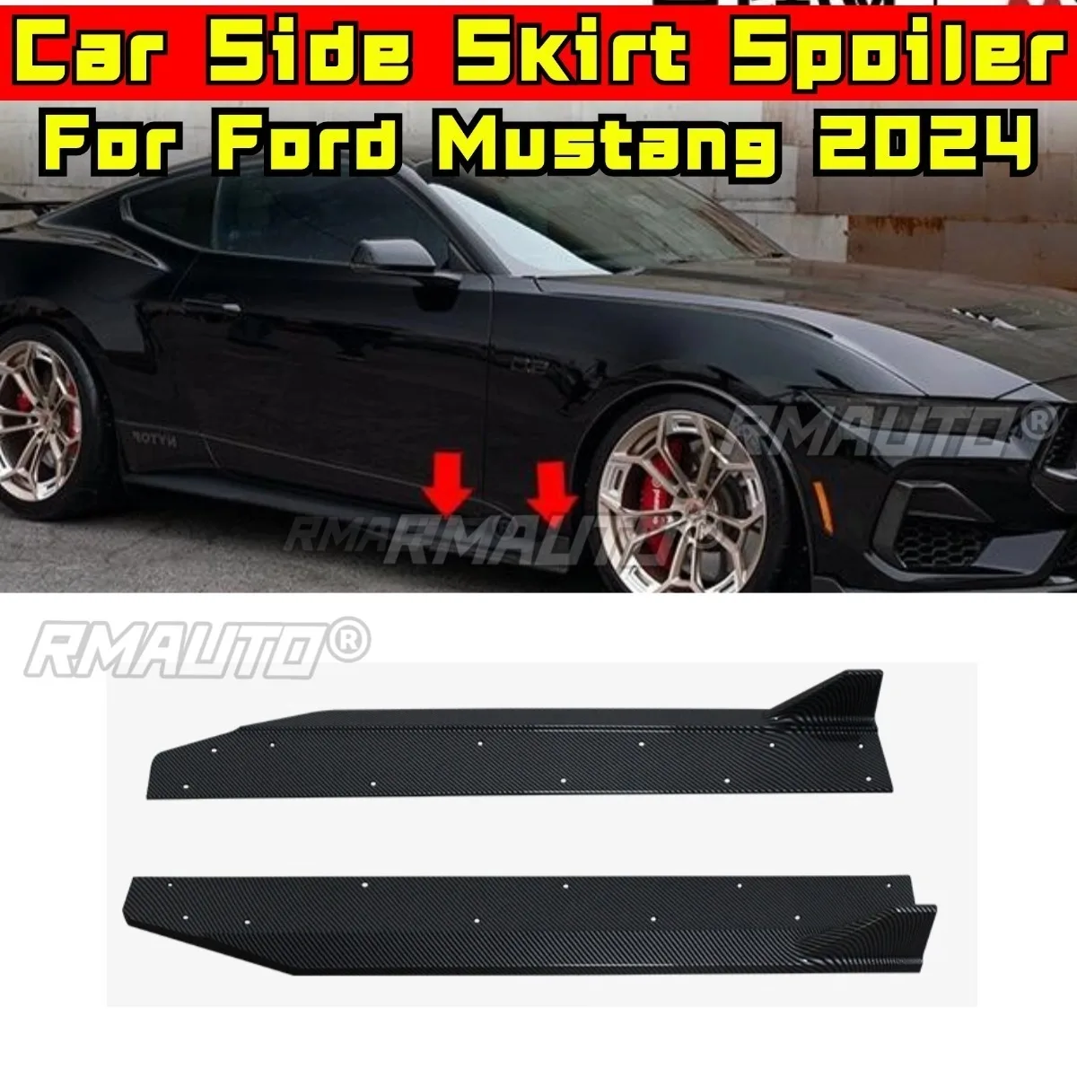 Car Side Skirt Lip Spoiler Extension Diffuser Guard Apron for Ford Mustang 2024 Side Skirt Splitter Car Accessories
Car Side Skirt Lip Spoiler Extension Diffuser Guard Apron for Ford Mustang 2024 Side Skirt Splitter Car Accessories
