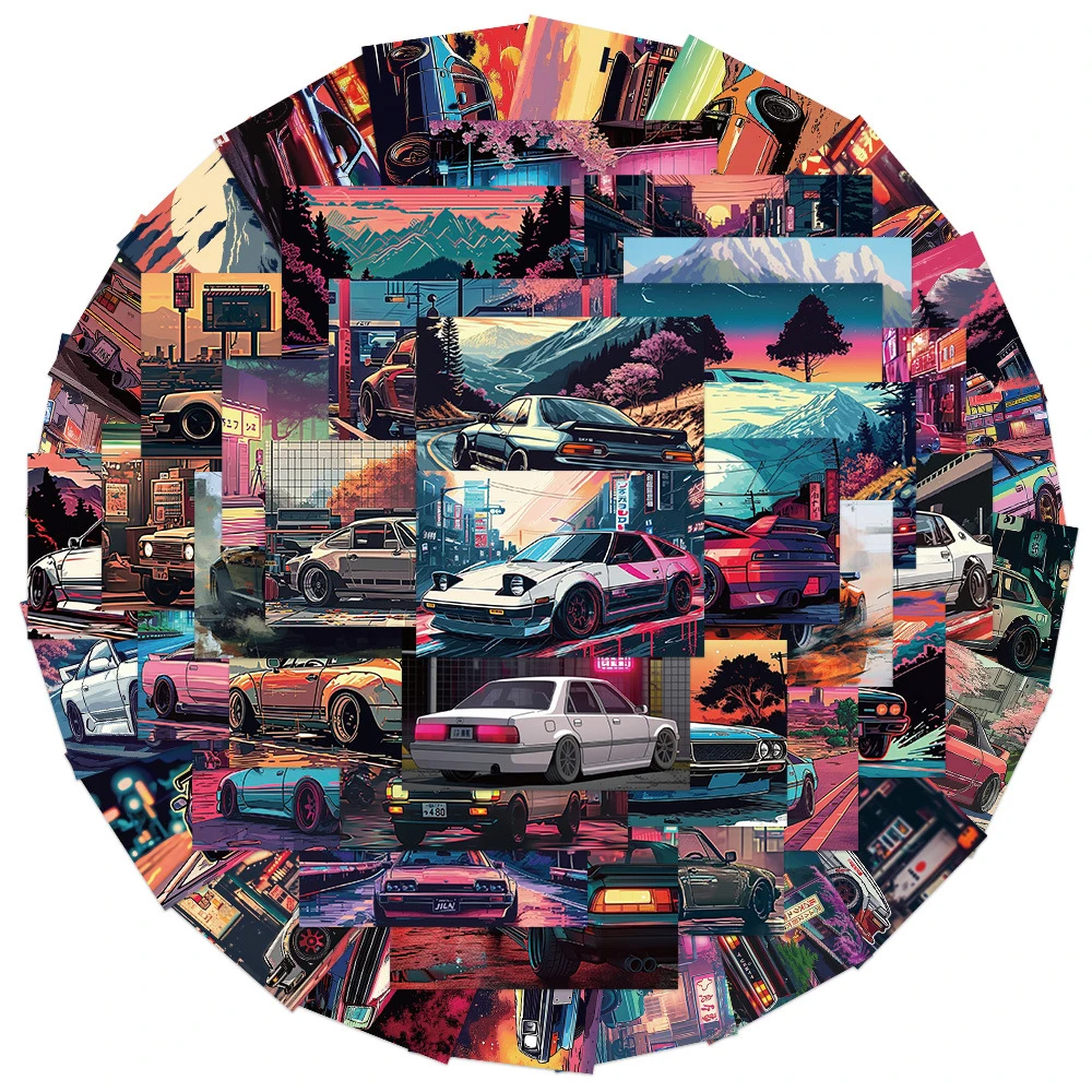 10/30/50pcs JDM Racing Car Anime Graffiti Stickers Aesthetic Decals Laptop Skateboard Phone Car Travel Luggage Cool Sticker Toys
10/30/50pcs JDM Racing Car Anime Graffiti Stickers Aesthetic Decals Laptop Skateboard Phone Car Travel Luggage Cool Sticker Toys