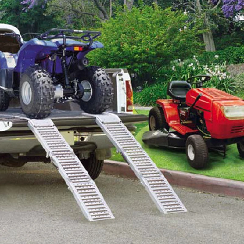 Портативная трехсекционная рампа для мотоциклов, квадроциклов, UTV и пикапов, усиленная, для тяжелых условий эксплуатации.
Портативная трехсекционная рампа для мотоциклов, квадроциклов, UTV и пикапов, усиленная, для тяжелых условий эксплуатации.